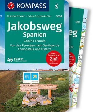 KOMPASS Wanderführer 5890 Jakobsweg Spanien