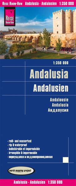 Reise Know-How Landkarte Andalusien / Andalusia (1:350.000)