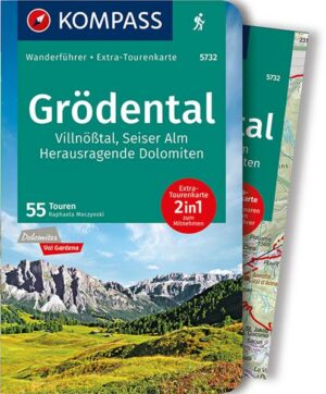 KOMPASS Wanderführer 5732 Grödental