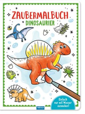 Trötsch Malbuch Zaubermalbuch Dinosaurier