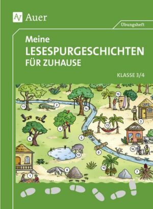 Meine Lesespurgeschichten für Zuhause - Klasse 3/4