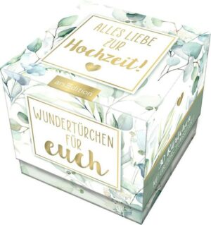 Alles Liebe zur Hochzeit! Wundertürchen für euch