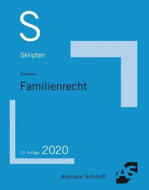 Skript Familienrecht