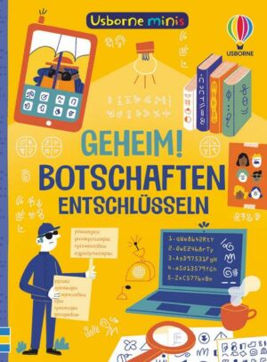 Usborne Minis: Geheim! Botschaften entschlüsseln