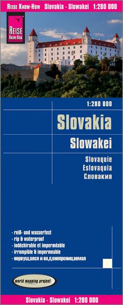 Reise Know-How Landkarte Slowakei (1:280.000)