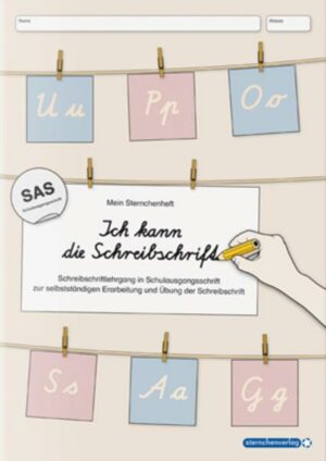 Ich kann die Schreibschrift in SAS - Schreiblehrgang