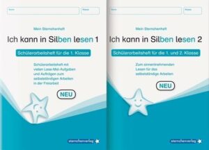 Ich kann in Silben lesen 1 und 2 - Schülerarbeitshefte für die 1. und 2. Klasse