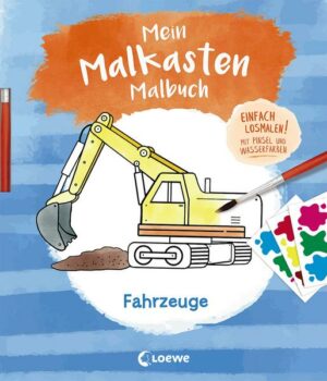 Mein Malkasten-Malbuch - Fahrzeuge