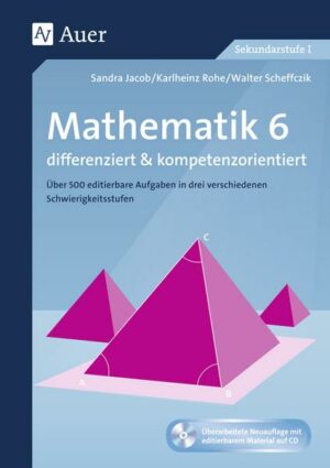 Mathematik 6 differenziert u. kompetenzorientiert