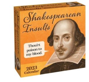 Shakespearean Insults 2023 Day-To-Day Calendar