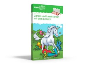 MiniLÜK - Set Zählen und lesen lernen mit dem Einhorn ab 5 Jahren