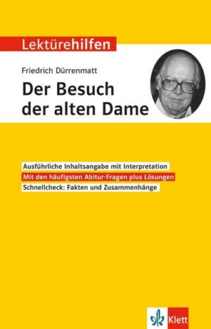 Klett Lektürehilfen Friedrich Dürrenmatt