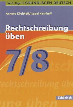 Rechtschreibung üben