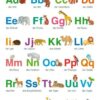 Fragenbär-Lernposter: Mein bärenstarkes Abc der Tiere (in der Schulbuch-Druckschrift) L 70 x 100 cm