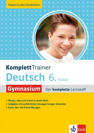 Klett KomplettTrainer Gymnasium Deutsch 6. Klasse