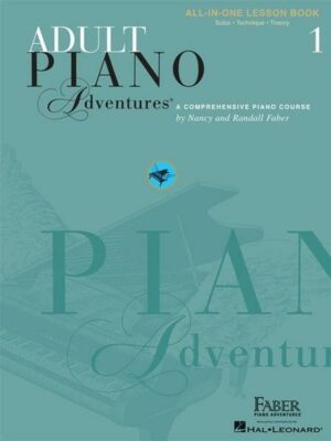 Adult Piano Adventures All-In-One Piano Course Book 1: Book with Media Online