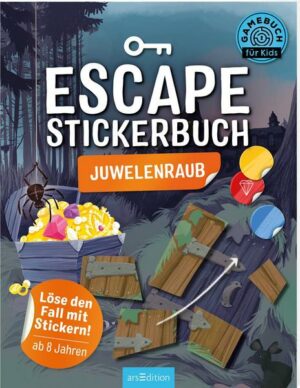 Escape-Stickerbuch – Juwelenraub