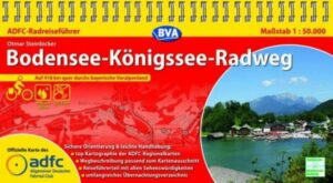 ADFC Radreiseführer Bodensee - Königssee Radweg 1 : 50 000