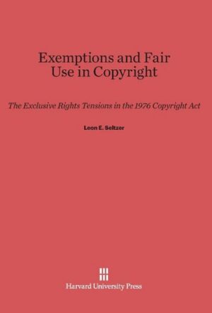 Exemptions and Fair Use in Copyright