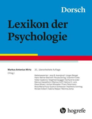 Dorsch - Lexikon der Psychologie