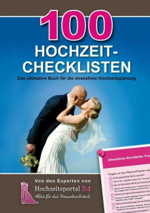 100 Hochzeit-Checklisten