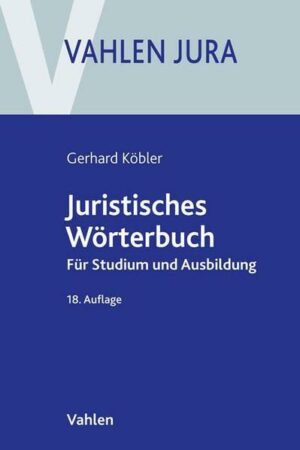 Juristisches Wörterbuch