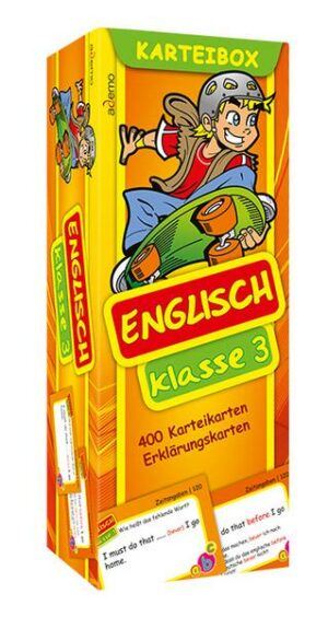 Karteibox Englisch Klasse 3