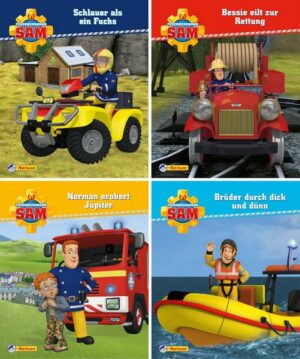 Nelson Mini-Bücher: 4er Feuerwehrmann Sam 13-16