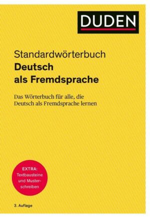 Duden – Deutsch als Fremdsprache – Standardwörterbuch