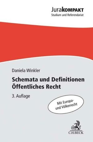 Schemata und Definitionen Öffentliches Recht