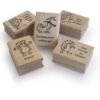 Belobigungsstempel Hase und Igel Set