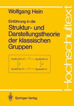 Einführung in die Struktur- und Darstellungstheorie der klassischen Gruppen