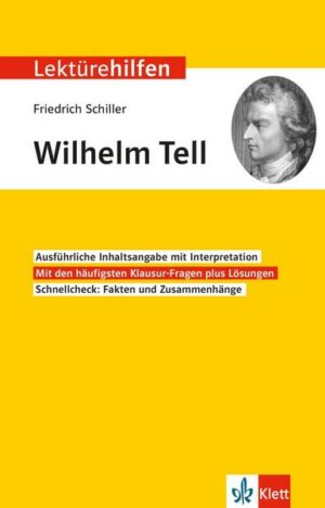 Klett Lektürehilfen Friedrich Schiller