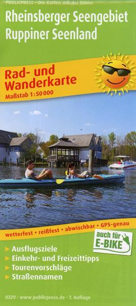 Rheinsberger Seengebiet - Ruppiner Land 1:50 000