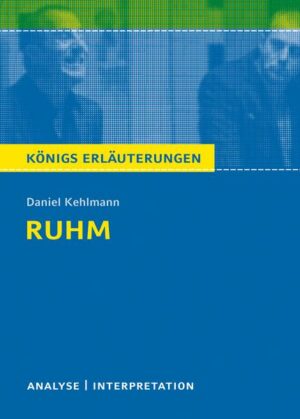 Ruhm von Daniel Kehlmann.