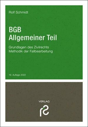 BGB Allgemeiner Teil