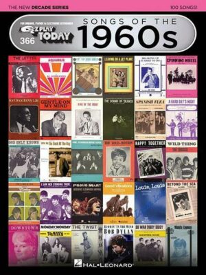 Songs of the 1960s - The New Decade Series: E-Z Play Today Volume 366