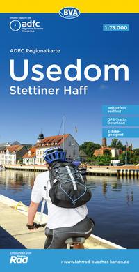 ADFC-Regionalkarte Usedom Stettiner Haff