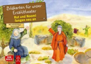 Rut und Noomi fangen neu an. Kamishibai Bildkartenset