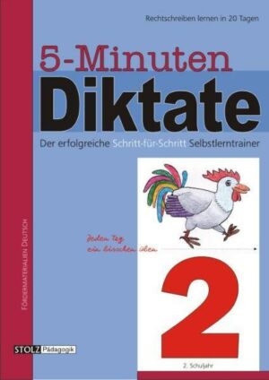 5-Minuten-Diktate 2. Schuljahr