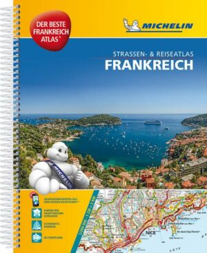 Michelin Atlas Frankreich (DIN A4) Spiralbindung