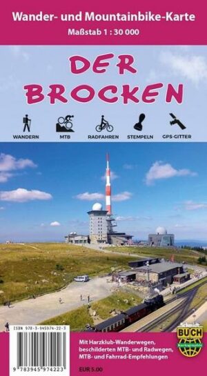 Der Brocken 1 : 30 000