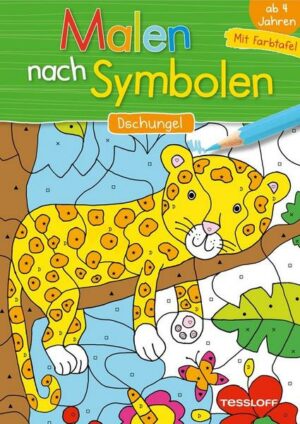 Malen nach Symbolen Dschungel