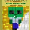 Funcraft - Das inoffizielle Mathe Ausmalbuch: Minecraft Minis (Cover Zombie)