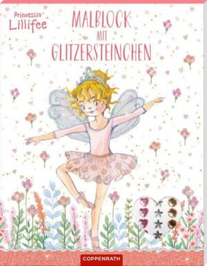 Prinzessin Lillifee - Malblock mit Glitzersteinchen