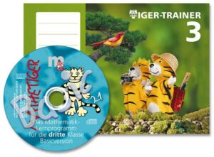 Tiger-Trainer 3 - Arbeitsheft mit CD-ROM Mathetiger Basic 3