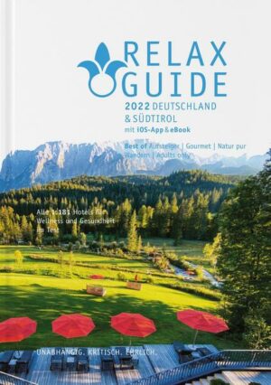 RELAX Guide 2022 Deutschland & Südtirol