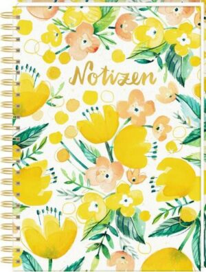 Ringbuch DIN A4 - All about yellow - Notizen