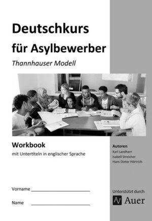 Workbook Deutschkurs für Asylbewerber