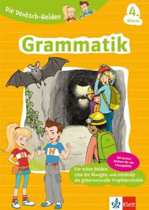Klett Die Deutsch-Helden Grammatik 4. Klasse